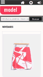 Mobile Screenshot of modelcenter.es