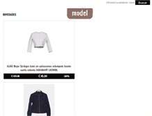 Tablet Screenshot of modelcenter.es